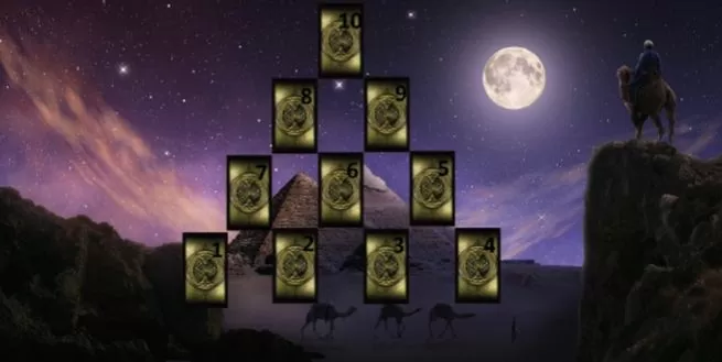 Расклад Таро - "Любовная пирамида"